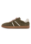 Tamaris Sneaker 1-23624-43-722 Damen Low Top Frauen Schuh Leder Dunkelgr�n