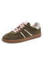 Tamaris Sneaker 1-23624-43-722 Damen Low Top Frauen Schuh Leder Dunkelgr�n