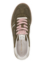 Tamaris Sneaker 1-23624-43-722 Damen Low Top Frauen Schuh Leder Dunkelgr�n