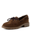 Tamaris Damen Leder Moccassin 1-23701-47-300 Slipper Frauen Loafer Braun