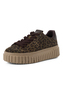 Tamaris Damen Leder Sneaker 1-23702-45-792 Frauen Low Top Schuhe Leopard