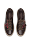 Tamaris Damen Leder Sneaker 1-23775-47-304 Frauen Schn�rschuh braun