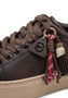 Tamaris Damen Leder Sneaker 1-23775-47-304 Frauen Schn�rschuh braun