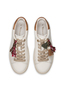 Tamaris Damen Leder Sneaker 1-23775-47-430 Frauen Schn�rschuh beige