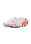 Puma Fussballschuh ATTACANTO II FG/AG JR Kinder Teenager 108496 10 wei�/rot