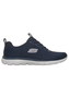 Skechers Damen Summits Fresh Vision Sneaker Sportschuhe 150344 NVY Blau 