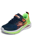 Skechers Kinder Microspec Max Velocity Sneaker 404110L NVLM Navy Lime