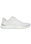 Skechers Damen Flex Appeal 5.0 Uptake Sneaker 150206 WSL White Silver 
