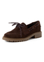 Tamaris Damen Leder Moccassin 1-23701-47-304 Slipper Loafer Dunkelbraun