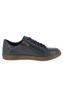 Andrea Conti Damen Leder Sneaker 621670017 Low-Top Frauen Schuh Dunkelblau