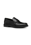 Geox MASSIMIANO Herren Leder Mokassin U66H9A 00043 C9999 Schuh schwarz