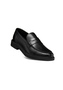 Geox MASSIMIANO Herren Leder Mokassin U66H9A 00043 C9999 Schuh schwarz