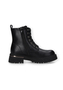Dockers by Gerli M�dchen Boots Schn�rstiefel 55SV705-610155 Schwarz Silber