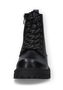 Dockers by Gerli M�dchen Boots Schn�rstiefel 55SV705-610155 Schwarz Silber