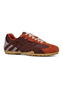 Geox SNAKE Herren Leder Sneaker U66NVA 0JQ11 C6BJ6 Schn�rschuh braun/rot