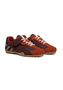Geox SNAKE Herren Leder Sneaker U66NVA 0JQ11 C6BJ6 Schn�rschuh braun/rot