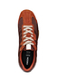 Geox SNAKE Herren Leder Sneaker U66NVA 0JQ11 C6BJ6 Schn�rschuh braun/rot