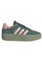 Adidas Damen VL COURT BOLD Plateau Sneaker Frauen Schuh KH9467 Green/Coral