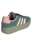 Adidas Damen VL COURT BOLD Plateau Sneaker Frauen Schuh KH9467 Green/Coral