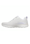 Skechers Damen Arch Fit Summits Daily Flow Sneaker White Lavender