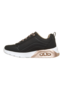 Skechers M�dchen UNO Lite 2.0 Leopard Stride Sneaker Black