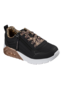Skechers M�dchen UNO Lite 2.0 Leopard Stride Sneaker Black
