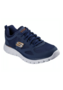 Skechers Herren Burns Agoura Sneaker Blau Orange