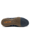 Geox Herren U Snake Slip-On Sneaker Veloursleder Mesh Blau