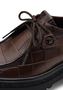 Tamaris Damen Halbschuh 1-23627-47-396 Frauen Schn�rschuh Braun Kroko