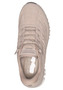 Skechers Damen GLIDE-STEP-AT EASE Cozy Fit Slip-Ins Sneaker Taupe