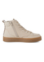 Tamaris Damen Lederstiefelette 1-25203-45-375 Stiefel Leder gef�ttert Beige