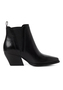 Tamaris Damen Leder Chelsea Boot 1-25303-47-003 Stiefelette schwarz 