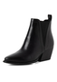 Tamaris Damen Leder Chelsea Boot 1-25303-47-003 Stiefelette schwarz 
