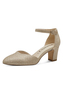 Tamaris Damen Pumps 1-24432-41-967 Frauen Schuhe vegan Gold Glam 