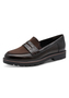 Tamaris Damen Slipper 1-24312-41-304 Frauen Loafer Schuhe Dunkelbraun