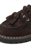 Tamaris Damen Leder Slipper 1-24716-47-304 Frauen Loafer Warmfutter Braun