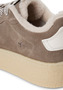 Tamaris Damen Leder Sneaker 1-23706-47-341 Low-Top Frauen Warmfutter Taupe