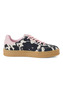 Tamaris Damen Leder Sneaker 1-23723-44-102 Low Top Frauen Schuh Kuhmuster