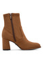 Tamaris Damen Textil Stiefelette Boot 1-25057-43-381 Stiefel M2535741 braun