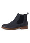 Tamaris Damen Chelsea Boot Lederstiefelette 1-25056-41-27 Frauen Blau