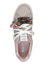 Tamaris Damen Leder Sneaker 1-23708-47-341 Frauen Low Top Schn�rschuh Taupe