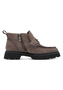 Tamaris Damen Lederstiefelette 1-25451-47-341 Frauen Loafer-Style Braun