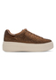 Tamaris Damen Sneaker 1-23795-46-905 Frauen Low Top Glitzer Braun