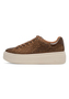 Tamaris Damen Sneaker 1-23795-46-905 Frauen Low Top Glitzer Braun