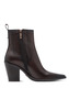 Tamaris Damen Leder Stiefelette Ankle Boot Stiefel 1-25359-47-342 Braun