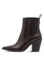 Tamaris Damen Leder Stiefelette Ankle Boot Stiefel 1-25359-47-342 Braun