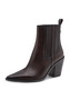 Tamaris Damen Leder Stiefelette Ankle Boot Stiefel 1-25359-47-342 Braun