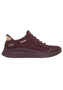 Skechers Damen BOBS Squad 4 Dire Step Slip Ins Sneaker Burgundy