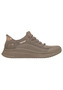 Skechers Damen BOBS Squad 4 Dire Step Slip Ins Sneaker Dark Taupe