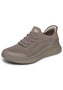 Skechers Damen BOBS Squad 4 Dire Step Slip Ins Sneaker Dark Taupe